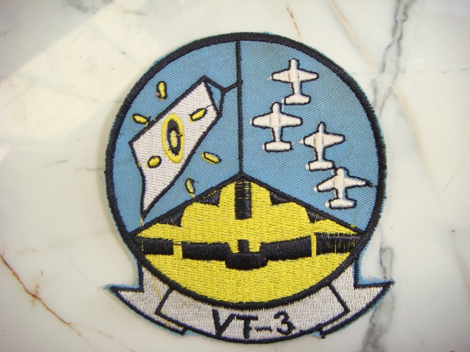 US NAVY TRAINING SQUADRON VT-3 RED KNIGHTS PATCH