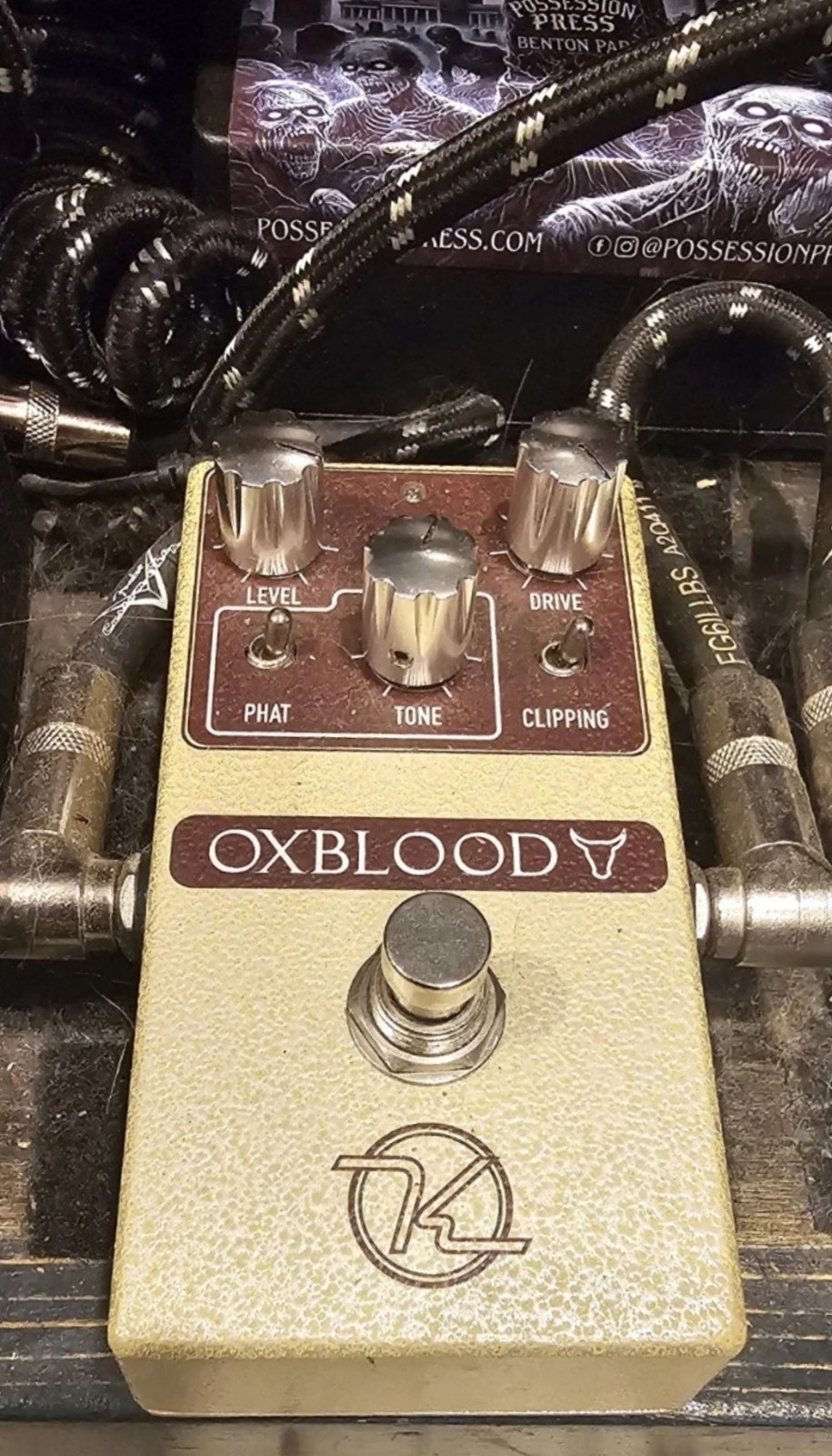 Keeley Oxblood Overdrive Guitar Pedal