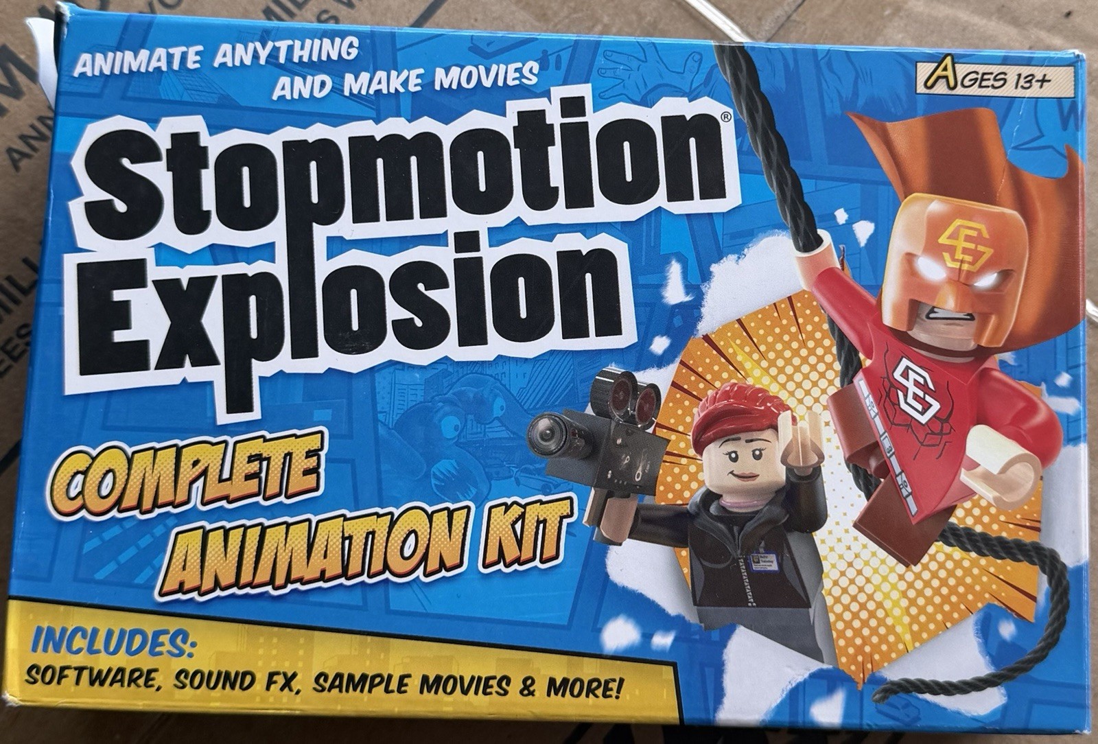 Stopmotion Explosion: Stop Motion Animation Kit with Full HD 1080P Camera