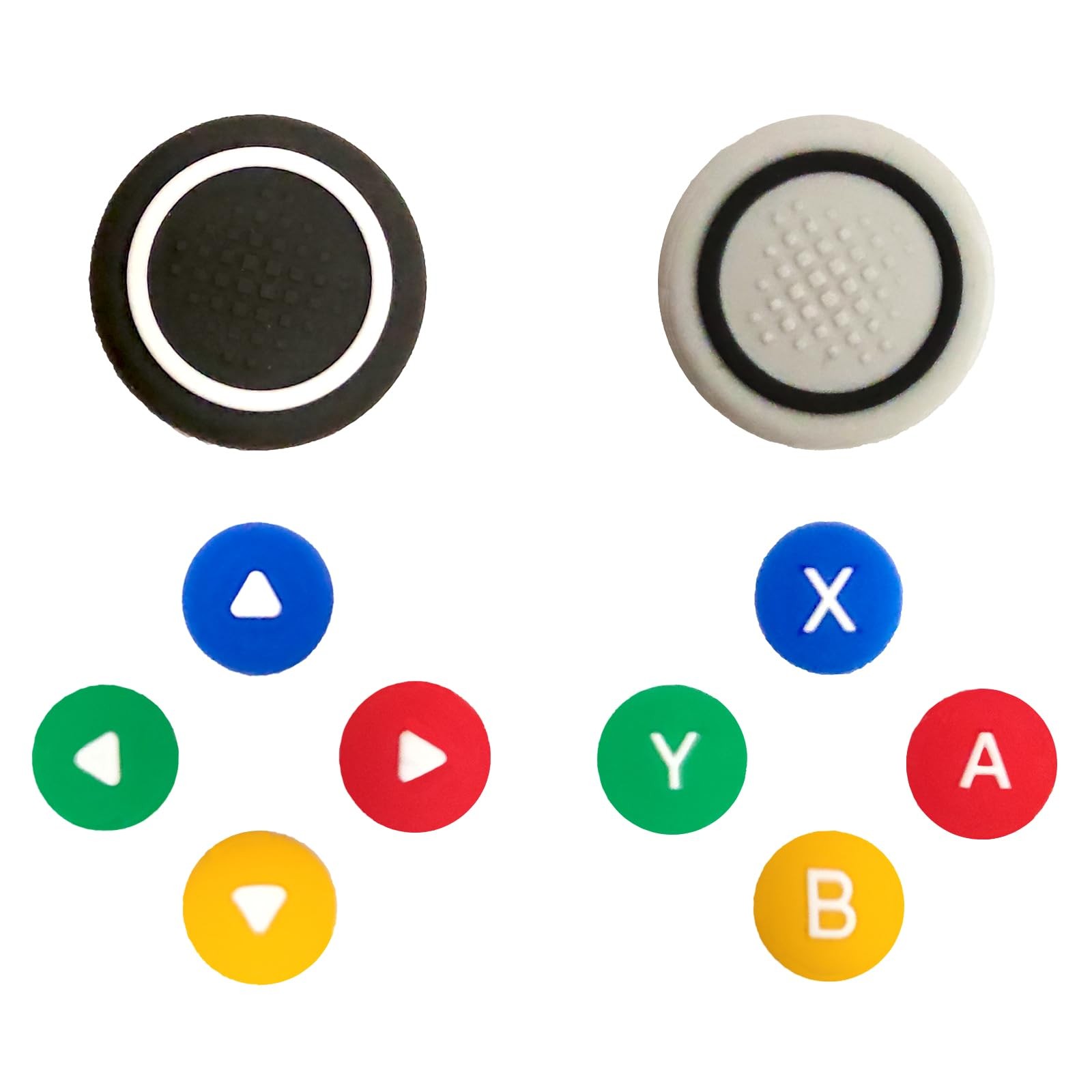 Cross D-Pad Button Caps Switch 2 (Colorful)