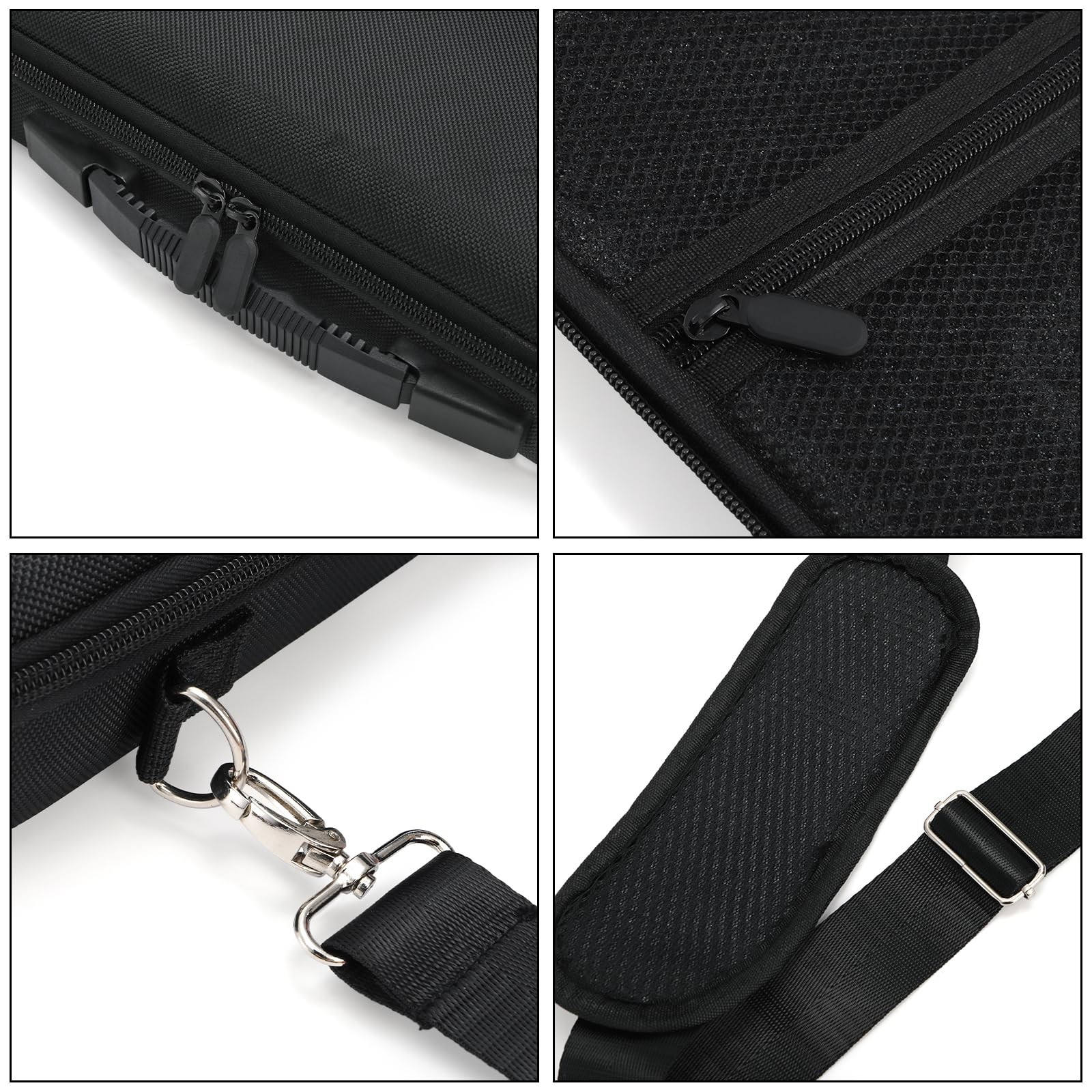 Pool Ball Carrying Case, Billiard Balls Storage Bag with Handle & Adjustable