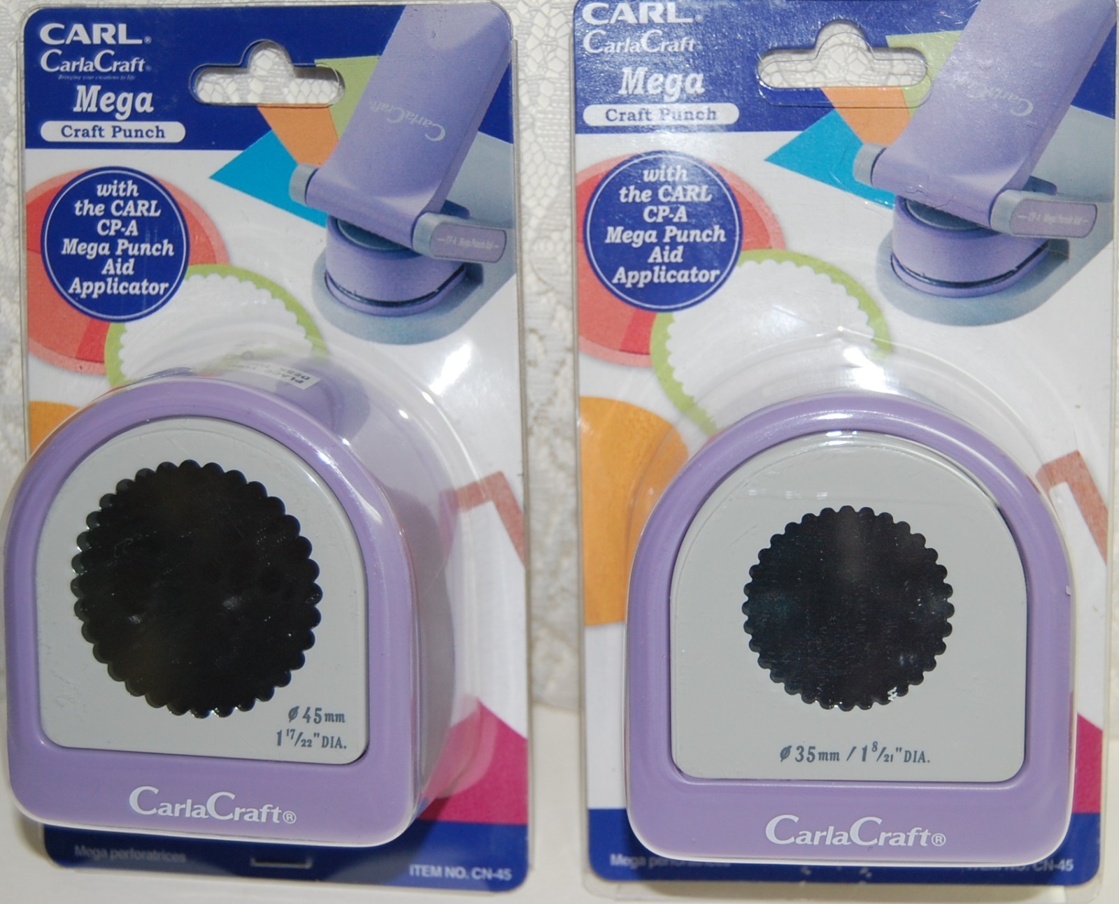 Mega Size Scalloped Circles OR 35mm Scrapbook-Card-Quill