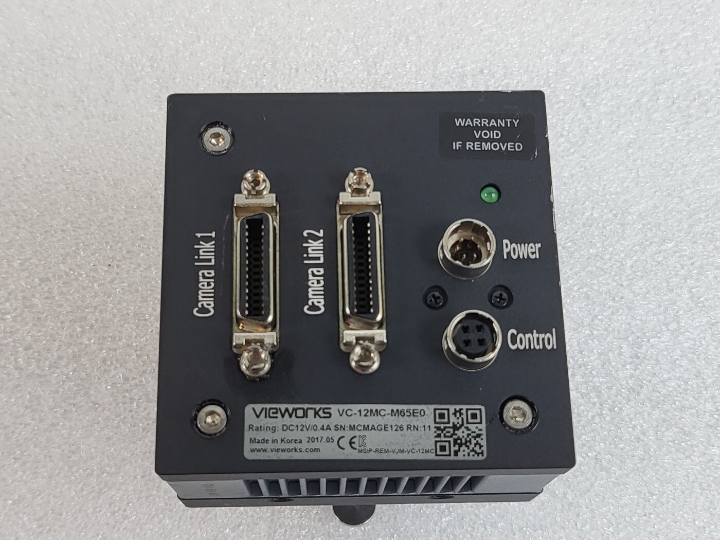 1PC Vieworks VC-12MC-M65E0 Camera
