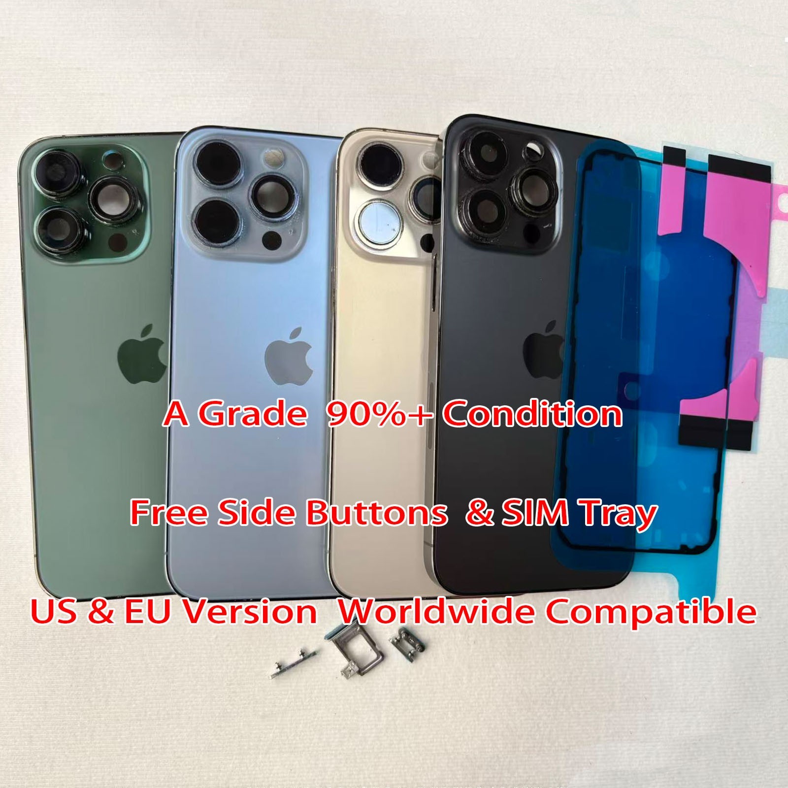 Original Pulled iPhone 13 Pro Max Rear Housing Assembly OEM Grade A Replacement