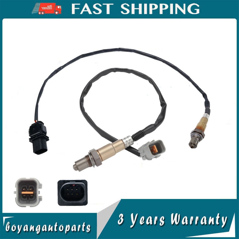 Set of 2 Upstream+Downstream Oxygen O2 Sensor For Kia Rio Soul 1.6L L4 2012-2018