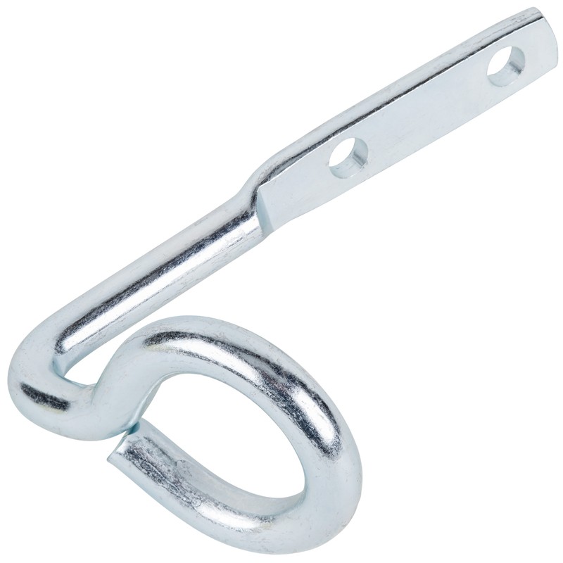 Hampton 02-3968-501 Silver Steel Small Rope Binding Hook 150 lbs. (Pack of 10)