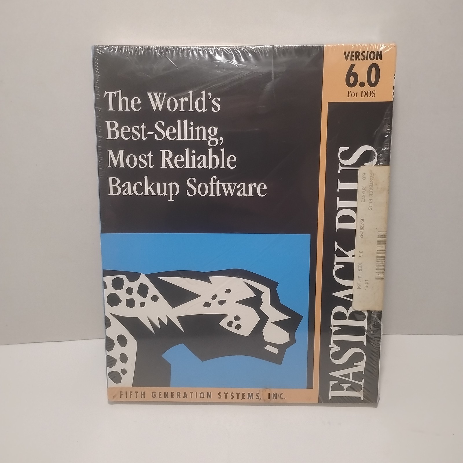 Fastback Plus Version 6.0 DOS Fifth Generation Systems Backup Software SeePhotos