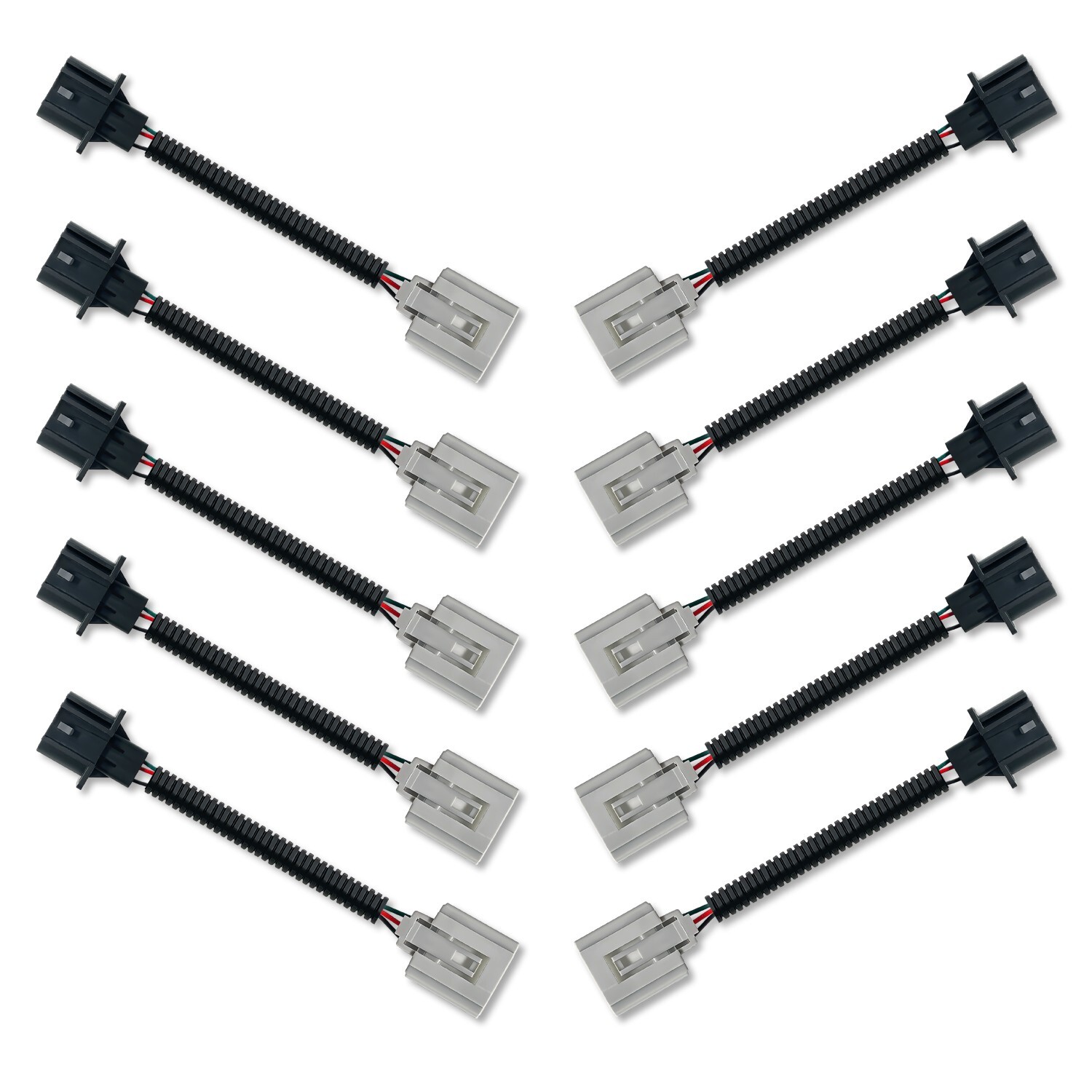 DAMA 9008 H13 Male to Female Socket Extension Wire Harnesses | Pack of 10