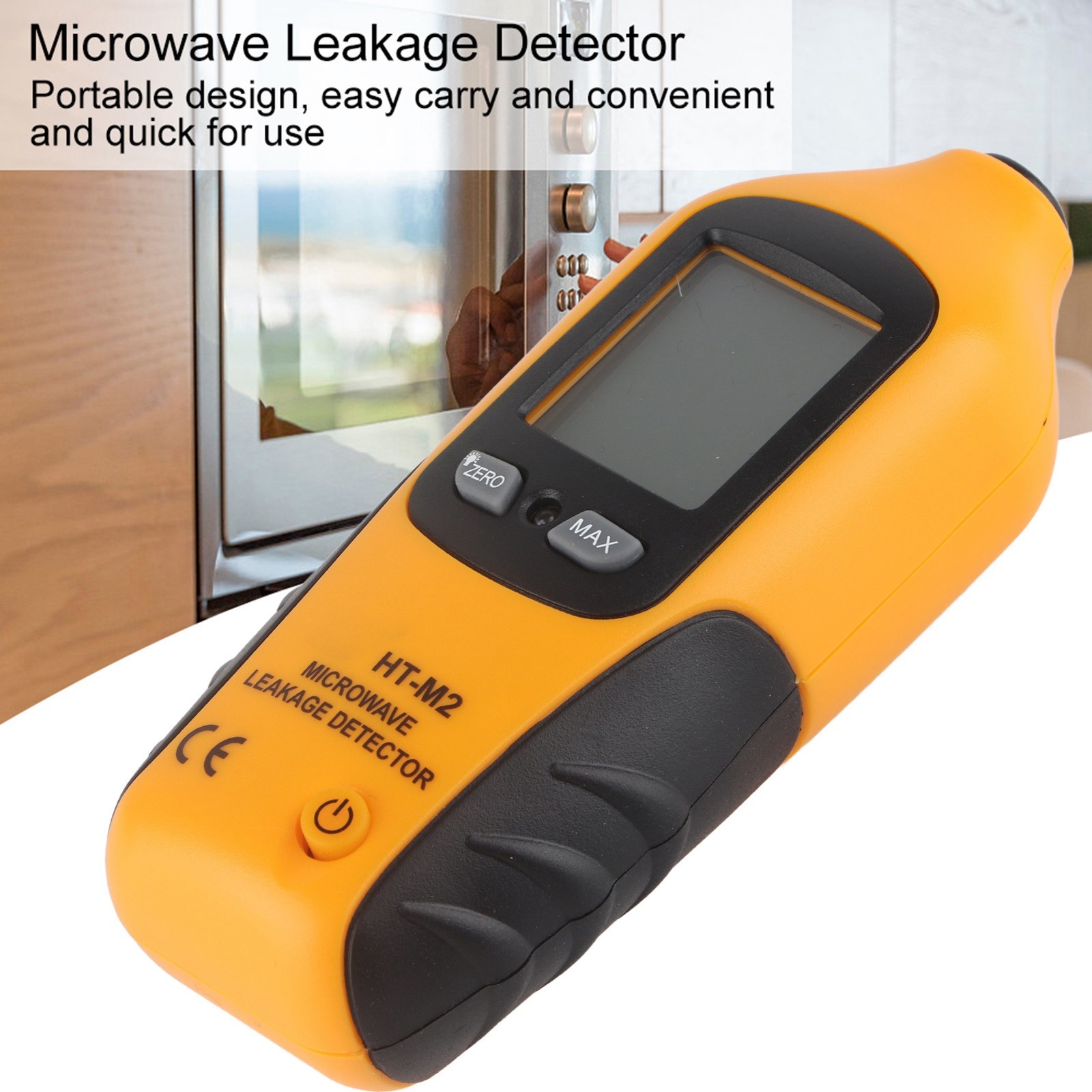 HT M2 Digital LCD Display Microwave Leakage Detector High Accuracy CVDW