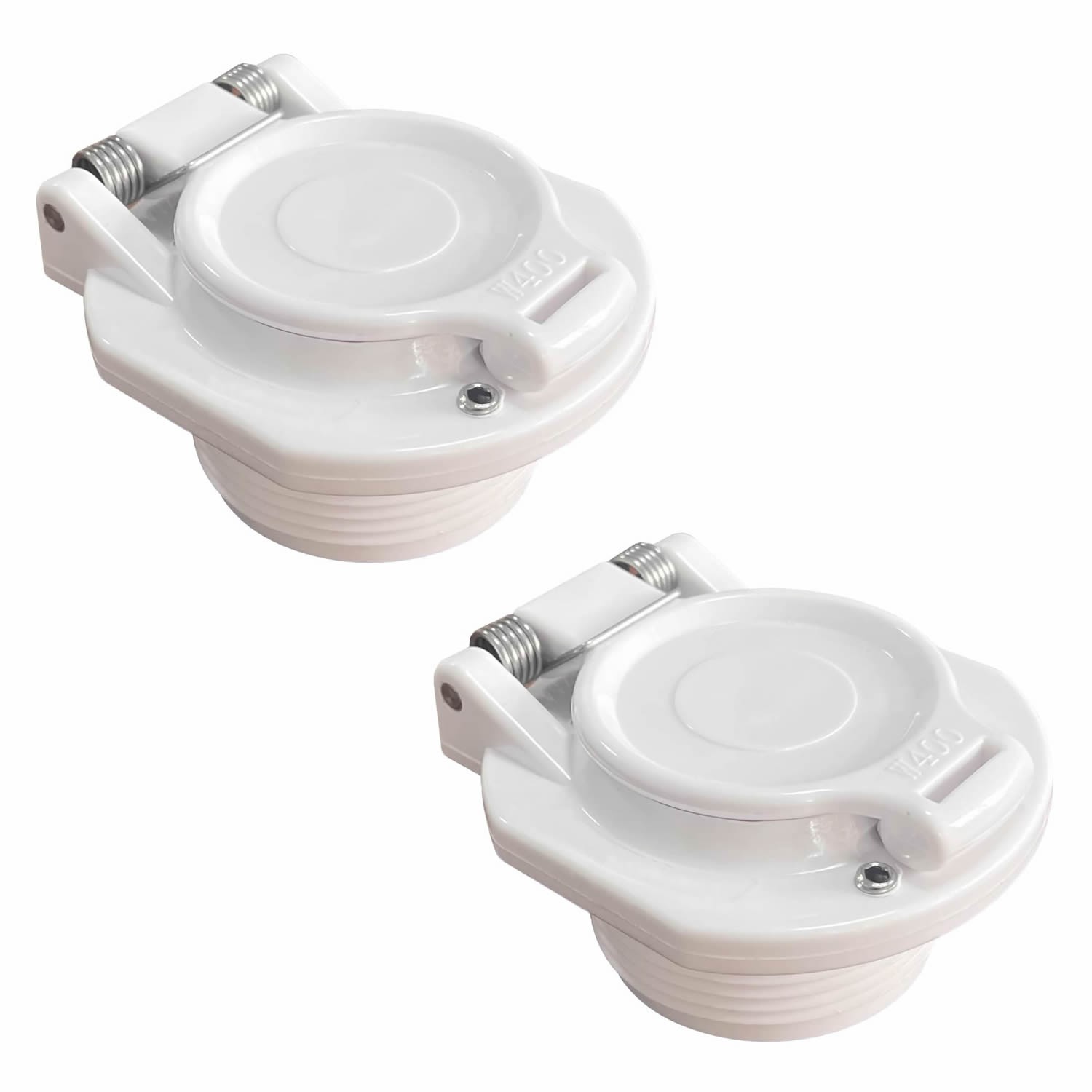 Vacuum Lock Safety Pool Wall Fitting For Hayward Vac Lock W400BWHP White