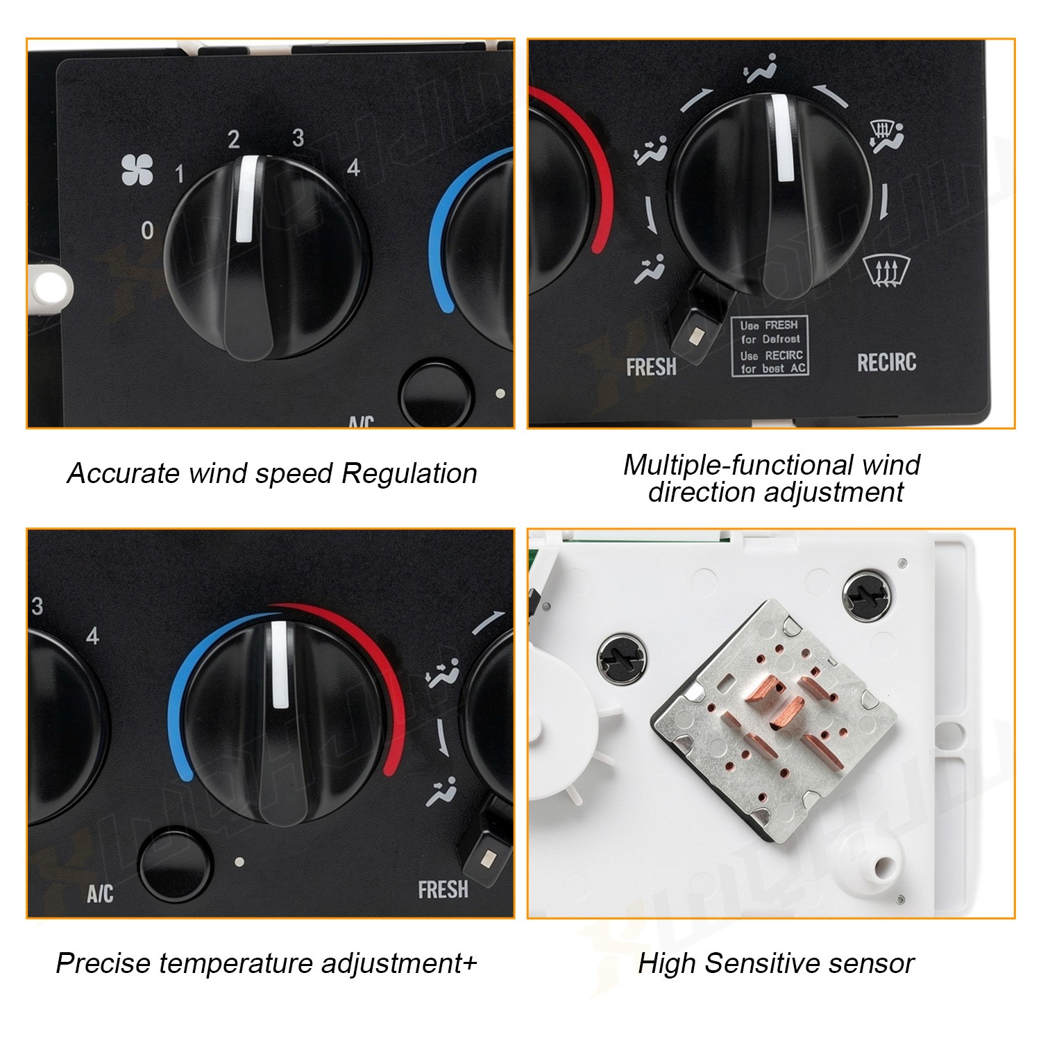 A/C Control Panel Climate Control Module Compatible with Mack Trucks