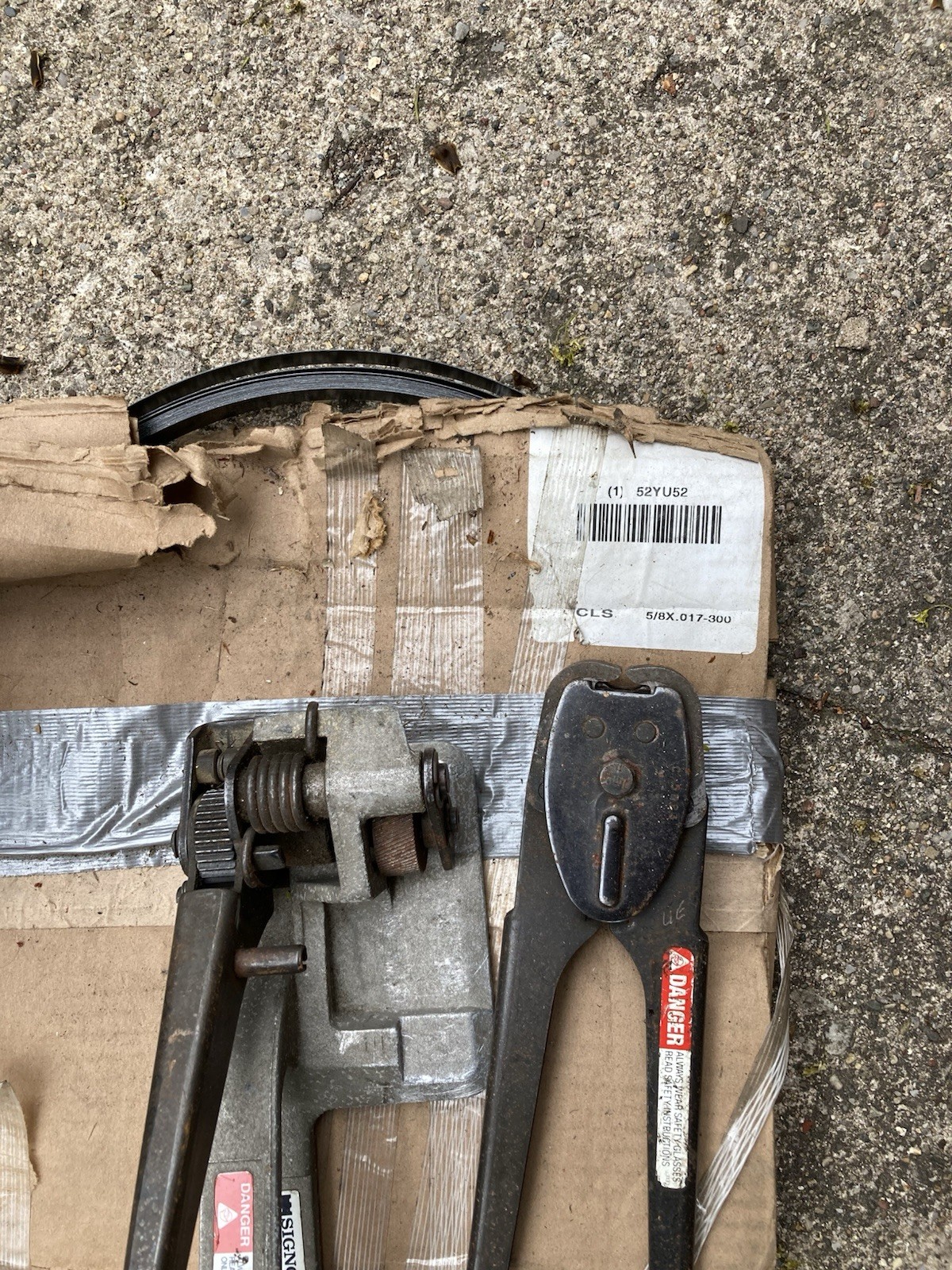 Crimping Tool Banding Kit For Heavy Equipment