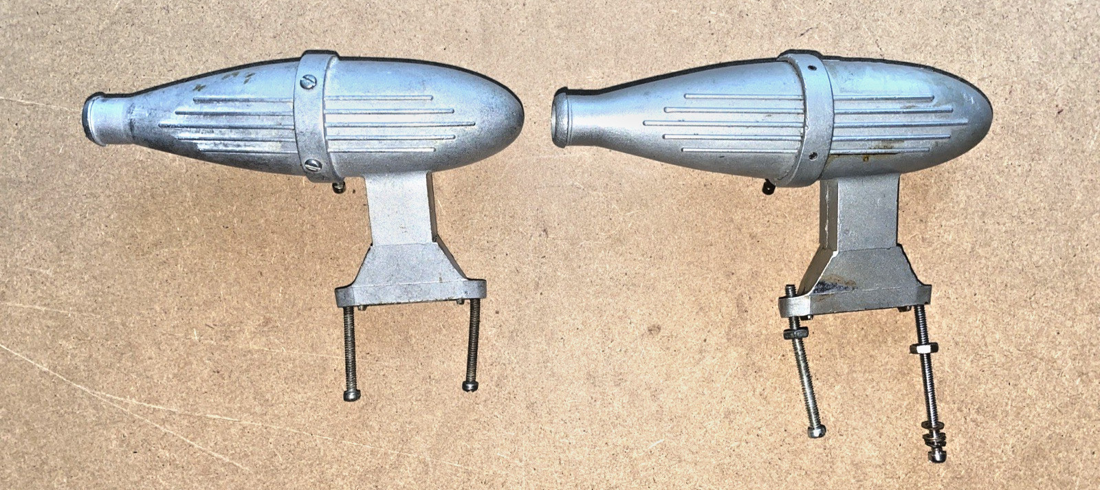 FOX TILT DOWN MUFFLERS MODEL RC ENGINES AIRPLANE VINTAGE