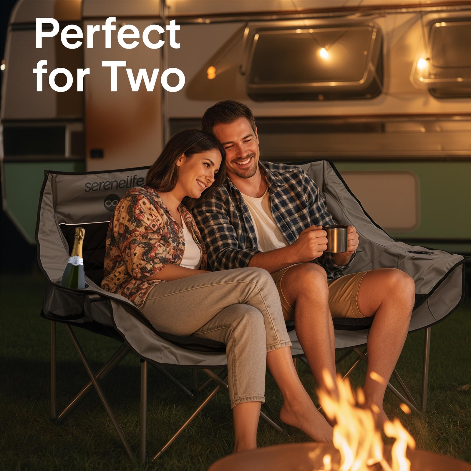 Camping Loveseat for Couples, Friends & Families