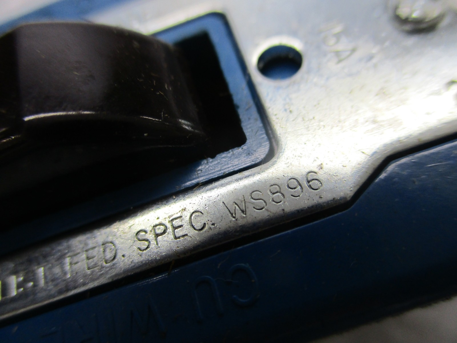 HUBBELL WS-896-E TOGGLE SWITCH NSNP