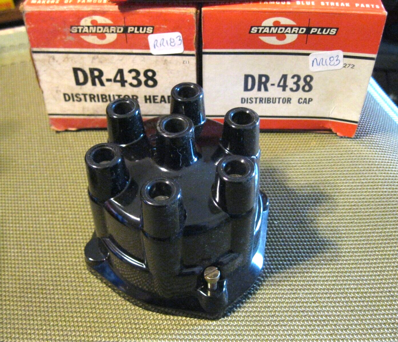 New 1962-1977 AMC, Checker, GM, Jeep distributor cap, LOT OF 2, USA!