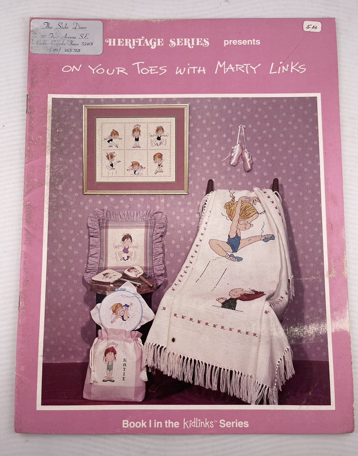 Cross Stitch "On Your Toes with Marty" by Heritage Series; 7 ballet designs