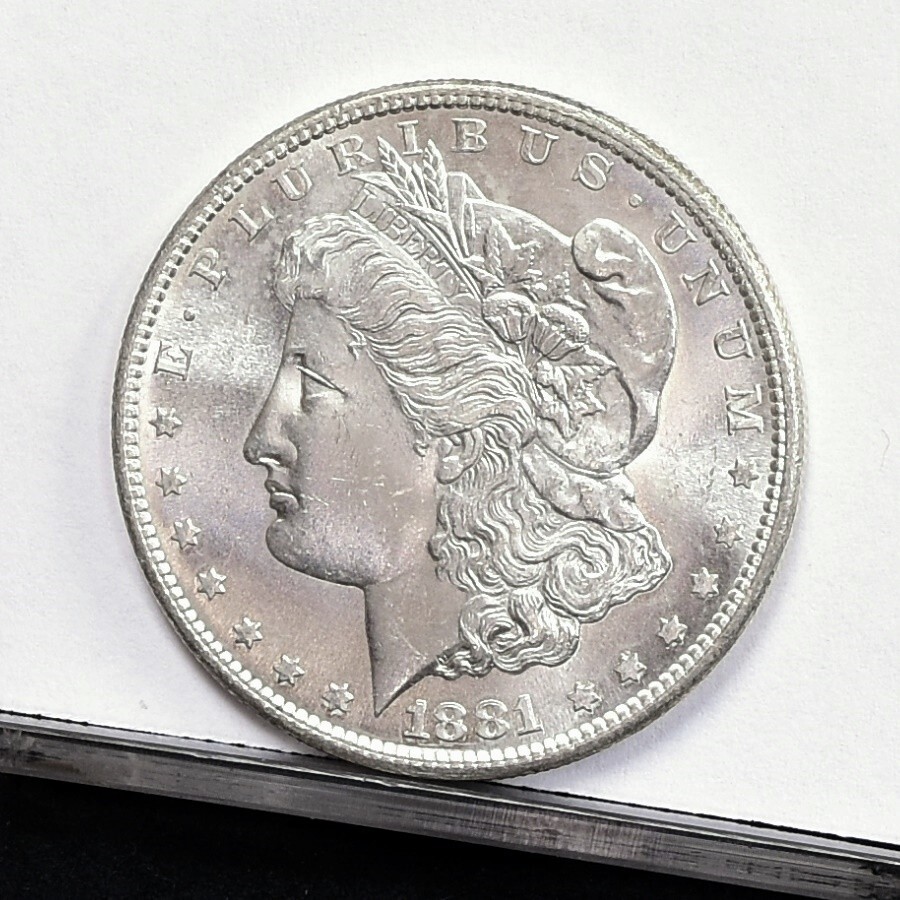 1881-S Morgan Dollar - Gem BU (#57132-L)