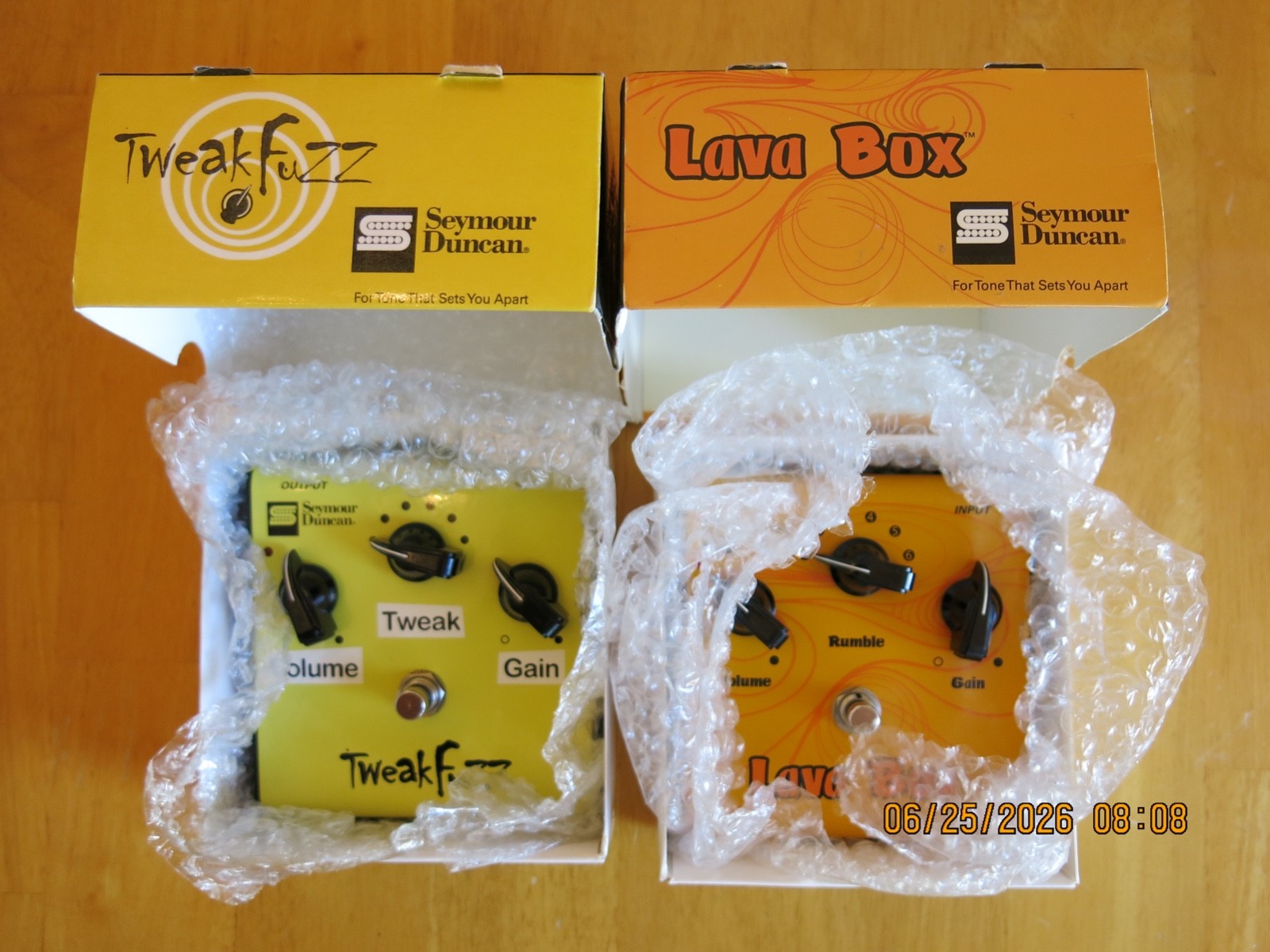 Seymour Duncan Tweak Fuzz & Lava Box - Two Pedals