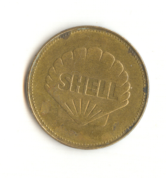 Armstrong & Aldrin & Collins APOLLO 11 1969 Memorable Shell Token