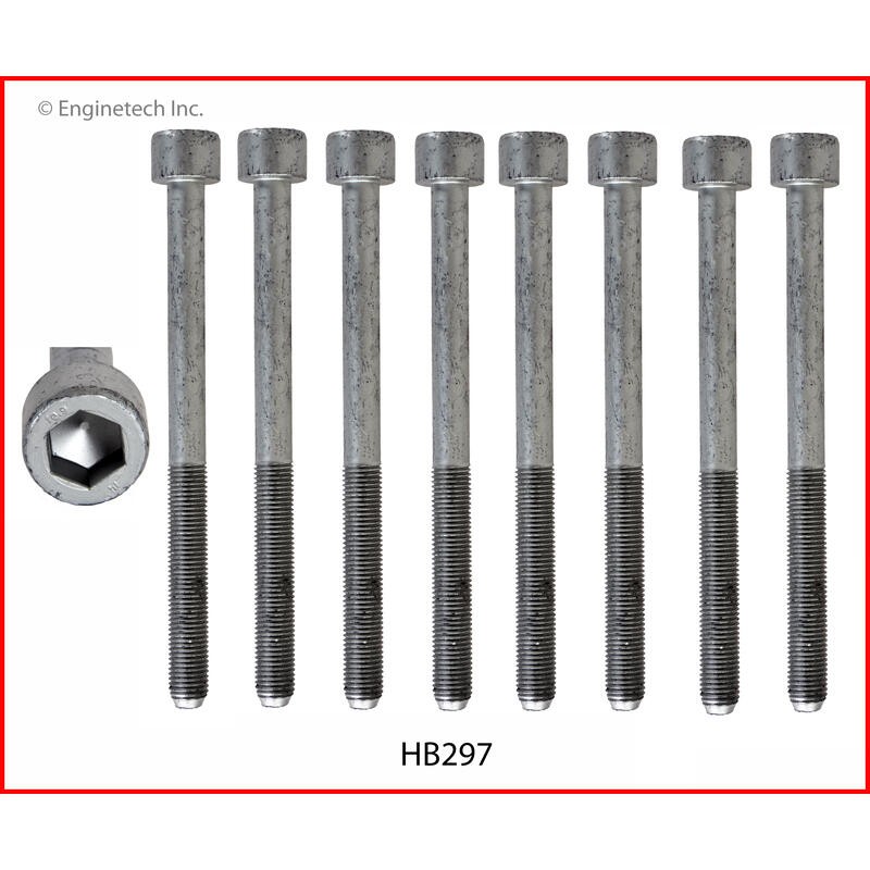 Enginetech Engine Cylinder Head Bolt Set HB297;