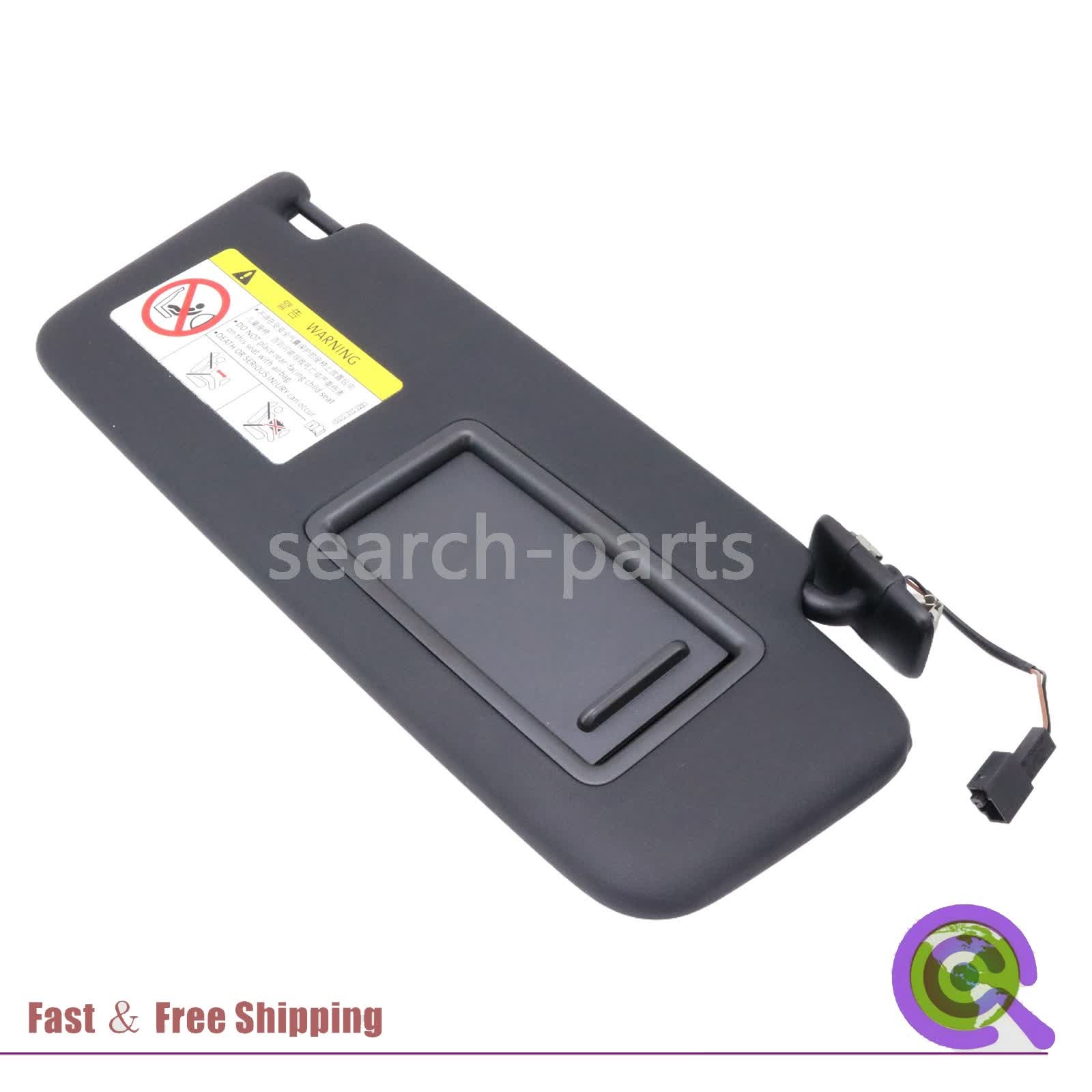 Passenger Side Sun Visor Replacement for Porsche Macan 2.0L and 2.9L Versions