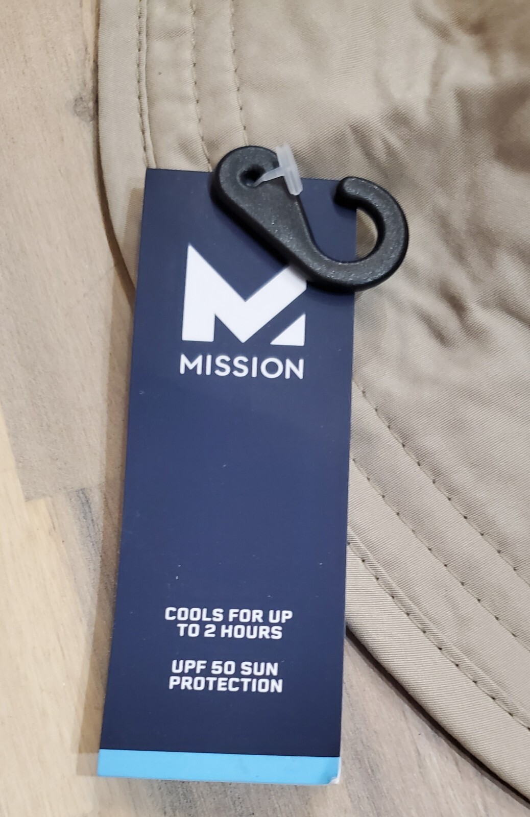 Mission Cooling Everywhere Polyester Hat-Khaki-2
