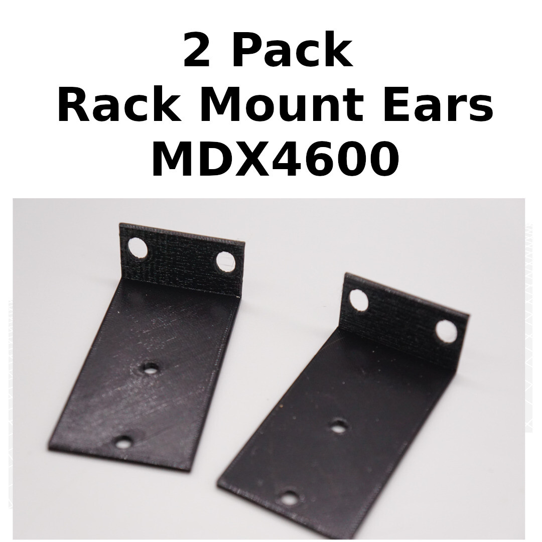 Replacement Rack Ears for Behringer MDX4600 Audio Dynamics Interactive Processor