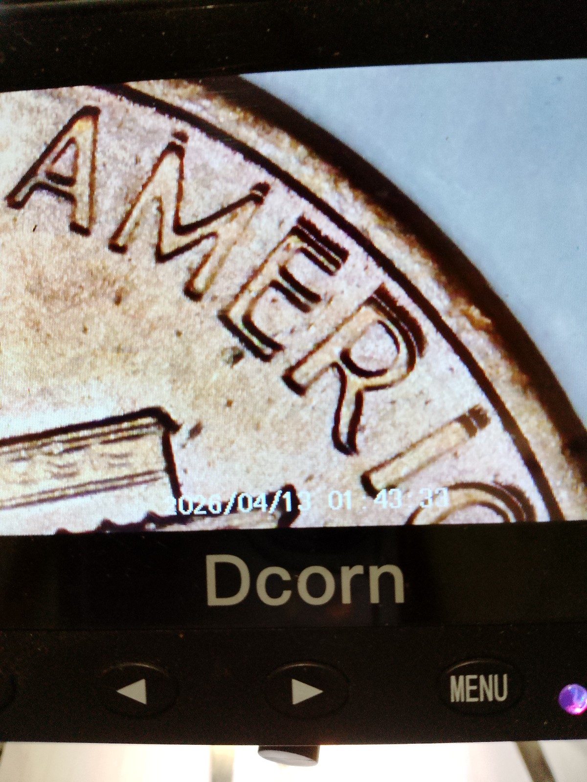 1988D penny with DDO DDR 007