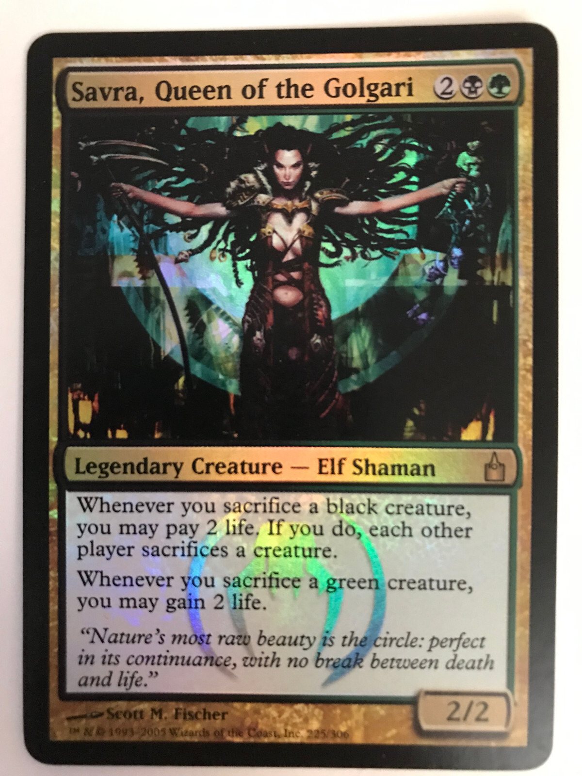 Savra, Queen of the Golgari - Foil Ravnica: City of Guilds MTG Magic NM