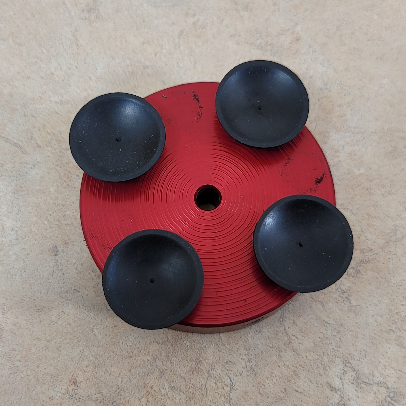 Flange Wizard Magnetic Base with Suction Cups #77350