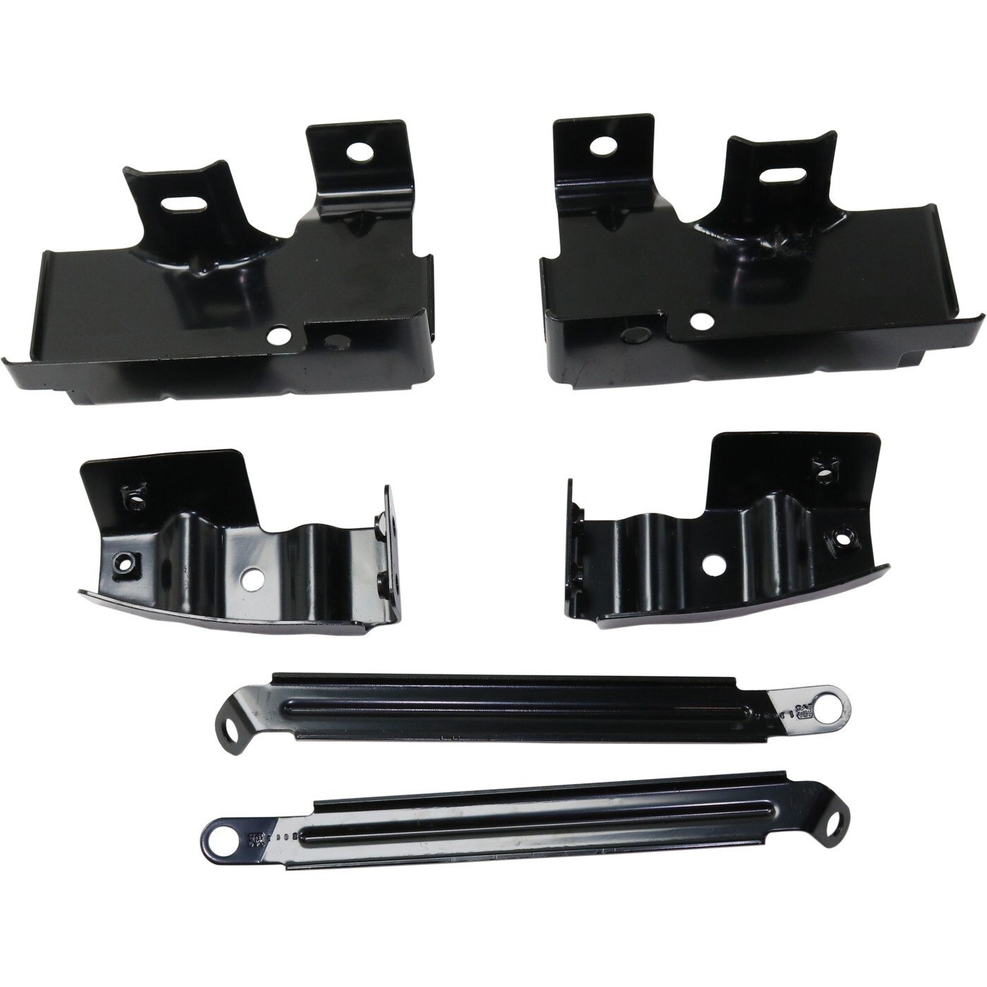 Bumper Bracket For 2003-2006 GMC Sierra 1500 Old Body Style Set of 6 Front