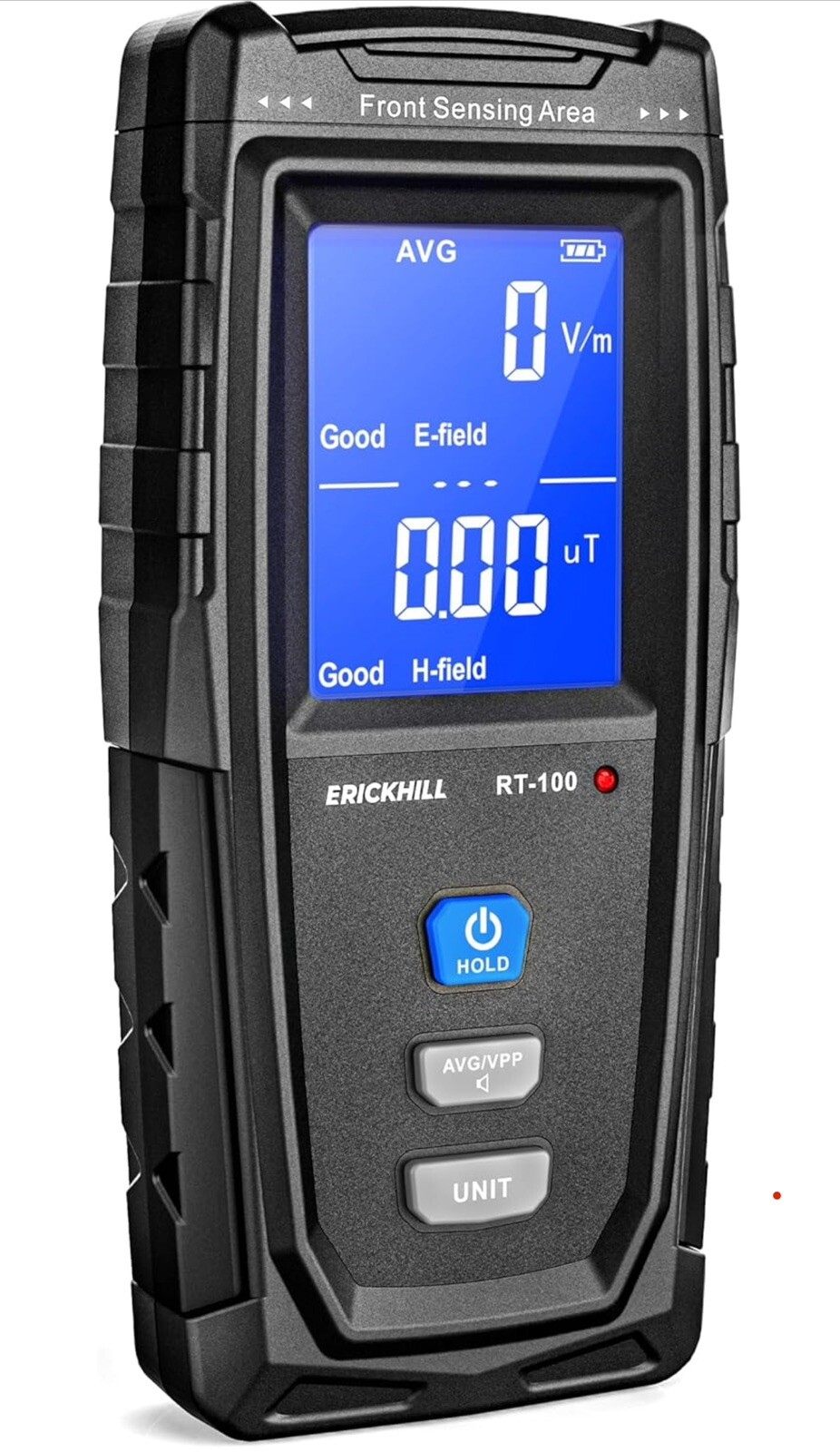 ERICKHILL EMF Meter LCD Digital Electromagnetic Field Radiation Smart Detector