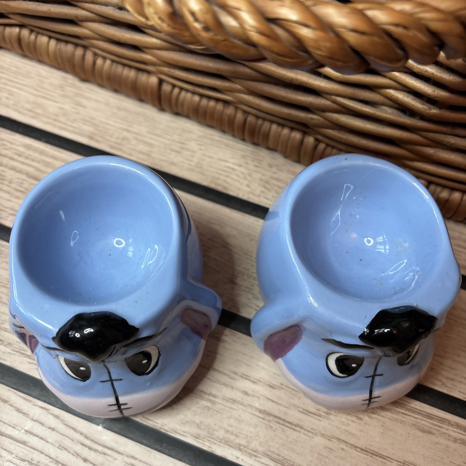 Disney EEYORE Egg Cup x 2 Winnie The Pooh