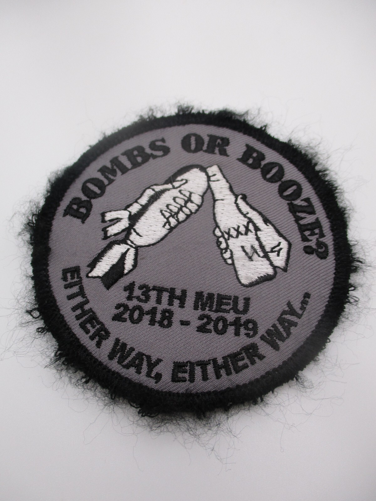 13th MEU Marine Expeditionary Unit 2018-2019 Aviation Ordnance Hook & Loop Patch