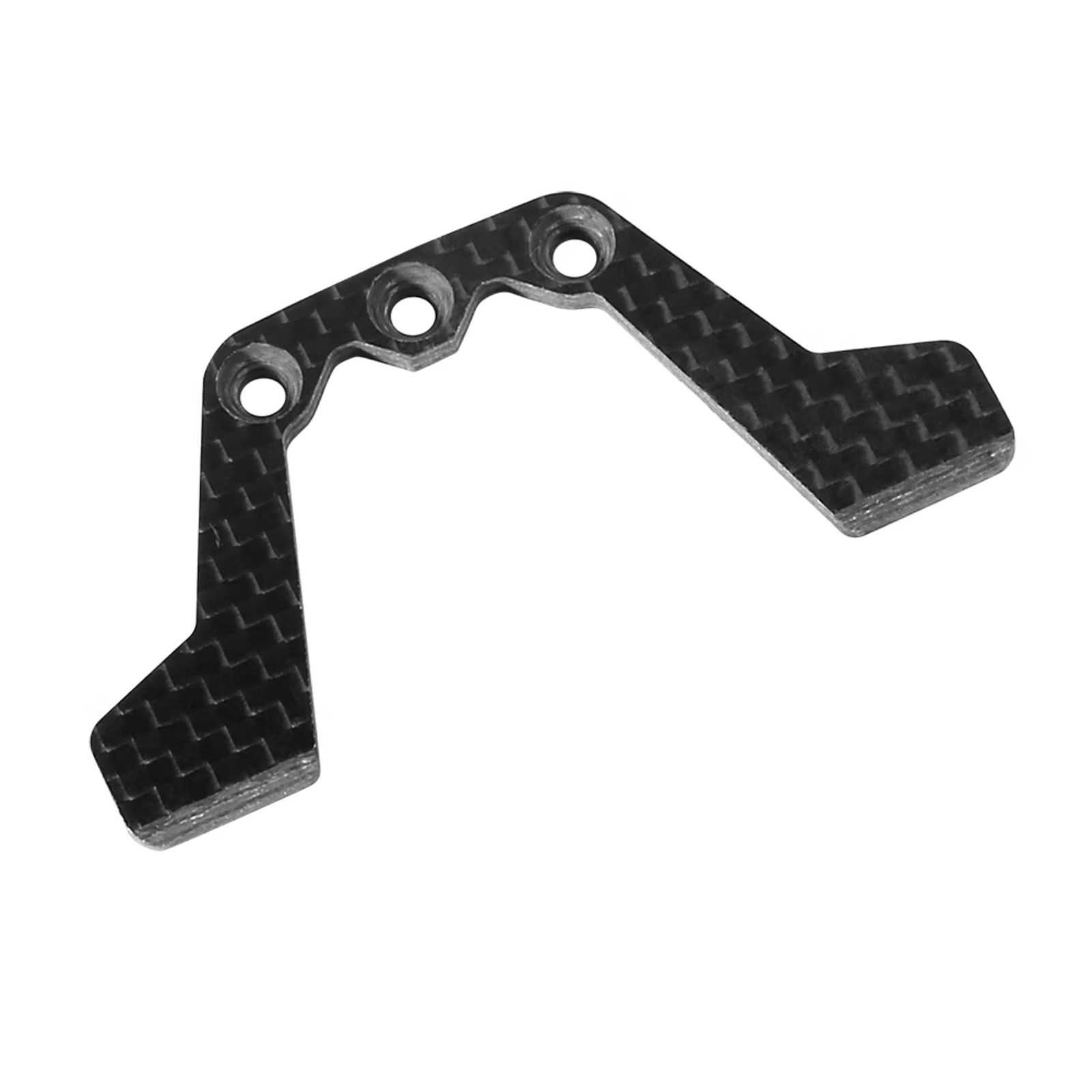 Carbon Fiber Droop Plate Set for 1/10 Tamiya TT-02 TATT-033 Black