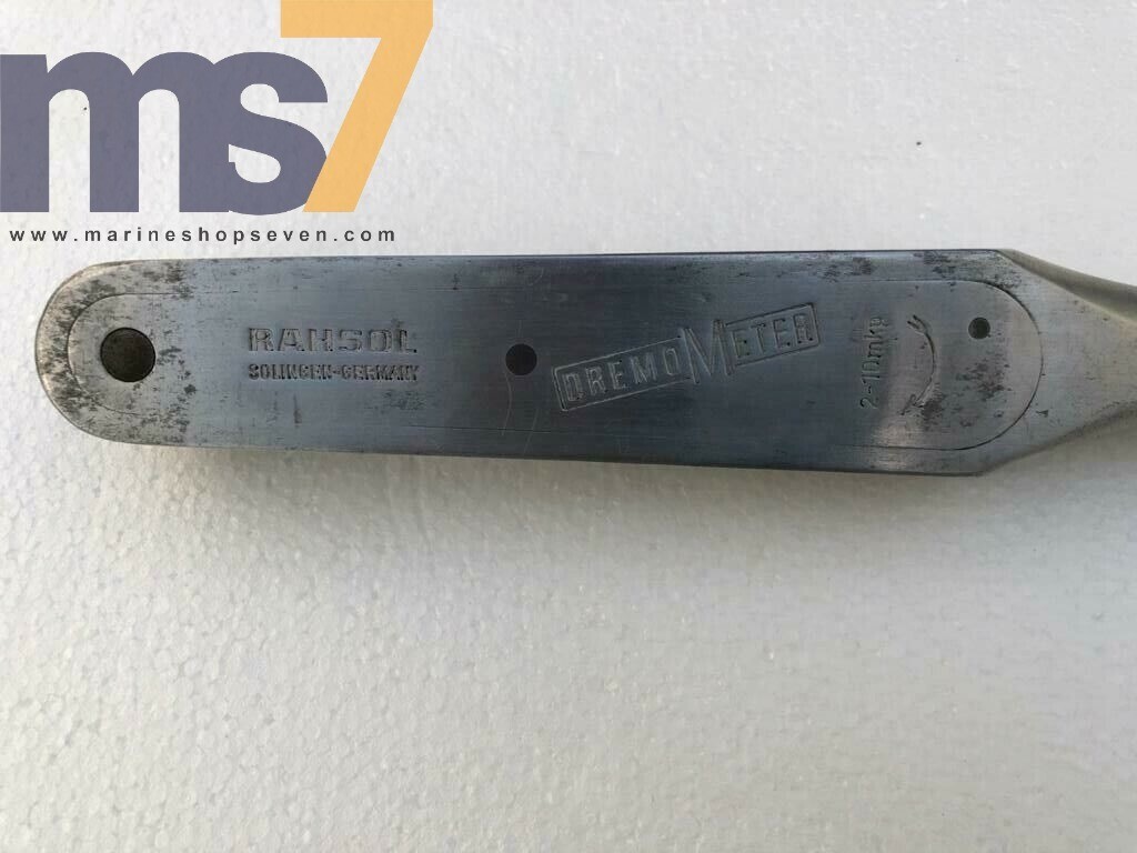 RAHSOL DREMOMETER 2-10 MKP ALUMINIUM TORQUE WRENCH 1/2" DRIVE