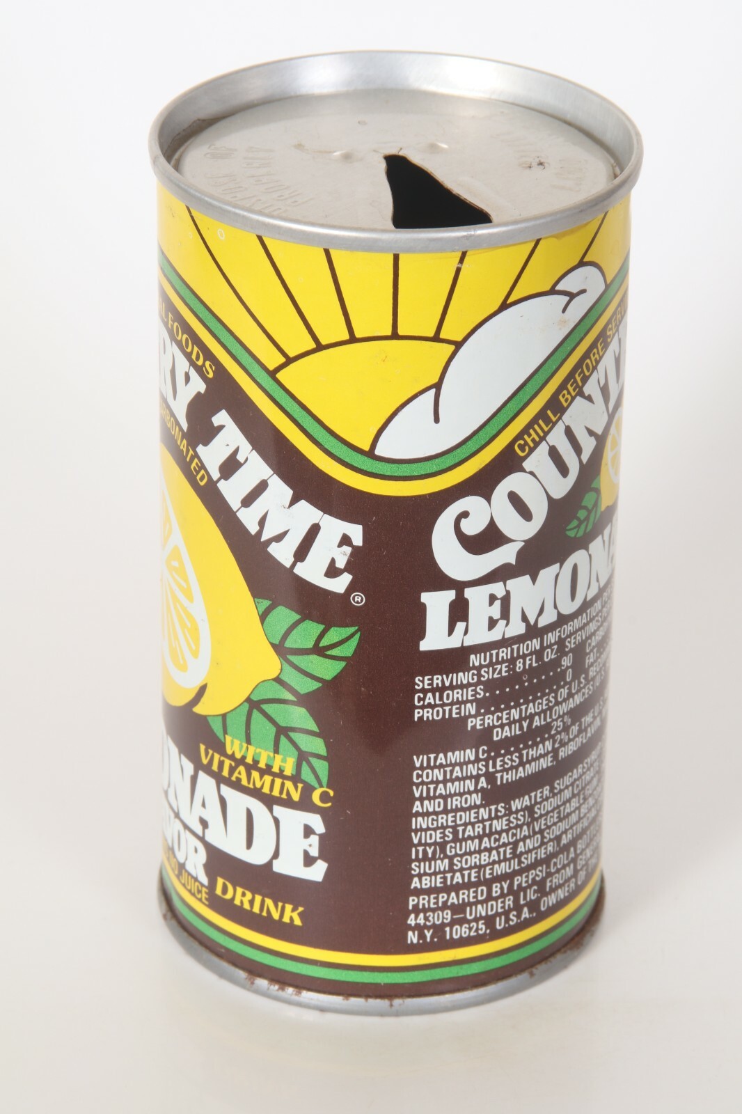 Country Time Lemonade Soda can - S/S