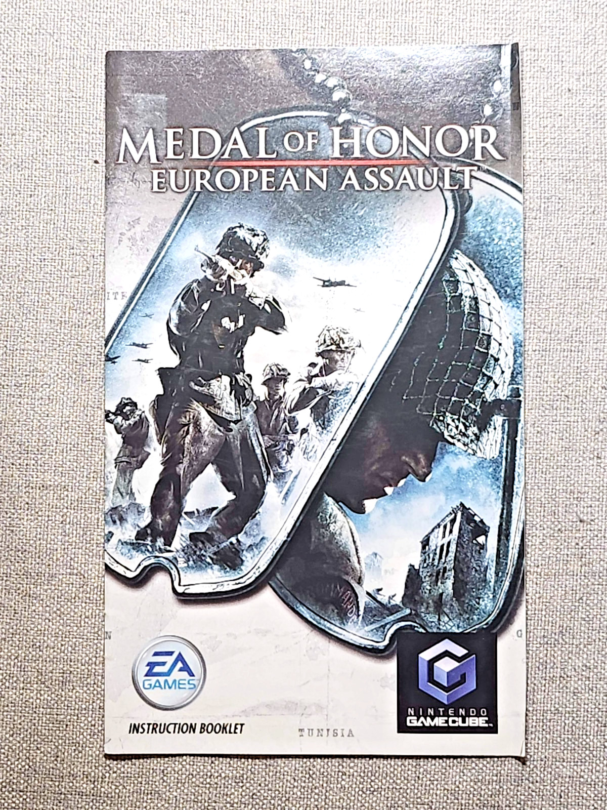 Medal of Honor European Assault - Insert Manual Only - GameCube
