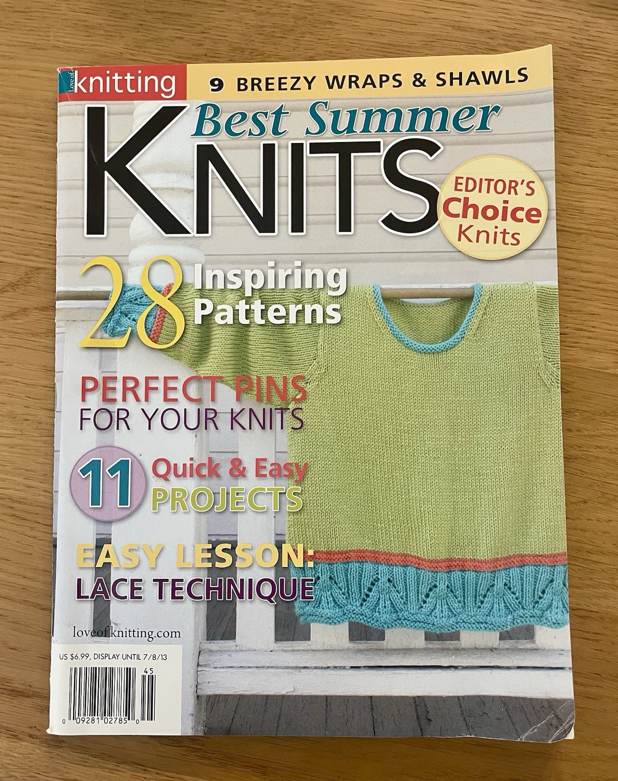 Knitting Magazine How To Best Knits Of The Summer 2013