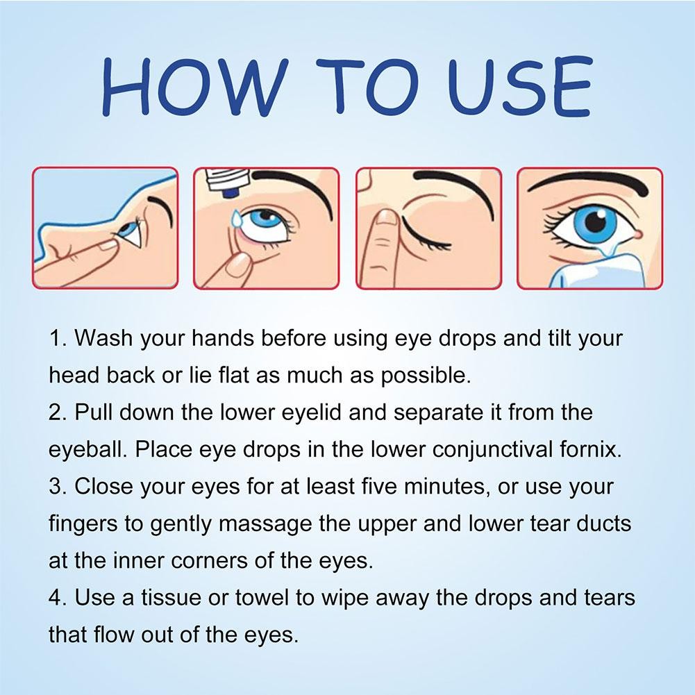 3X Cataract Removal Eye Drop Blurred Improve Vision Restore Relieve Updated