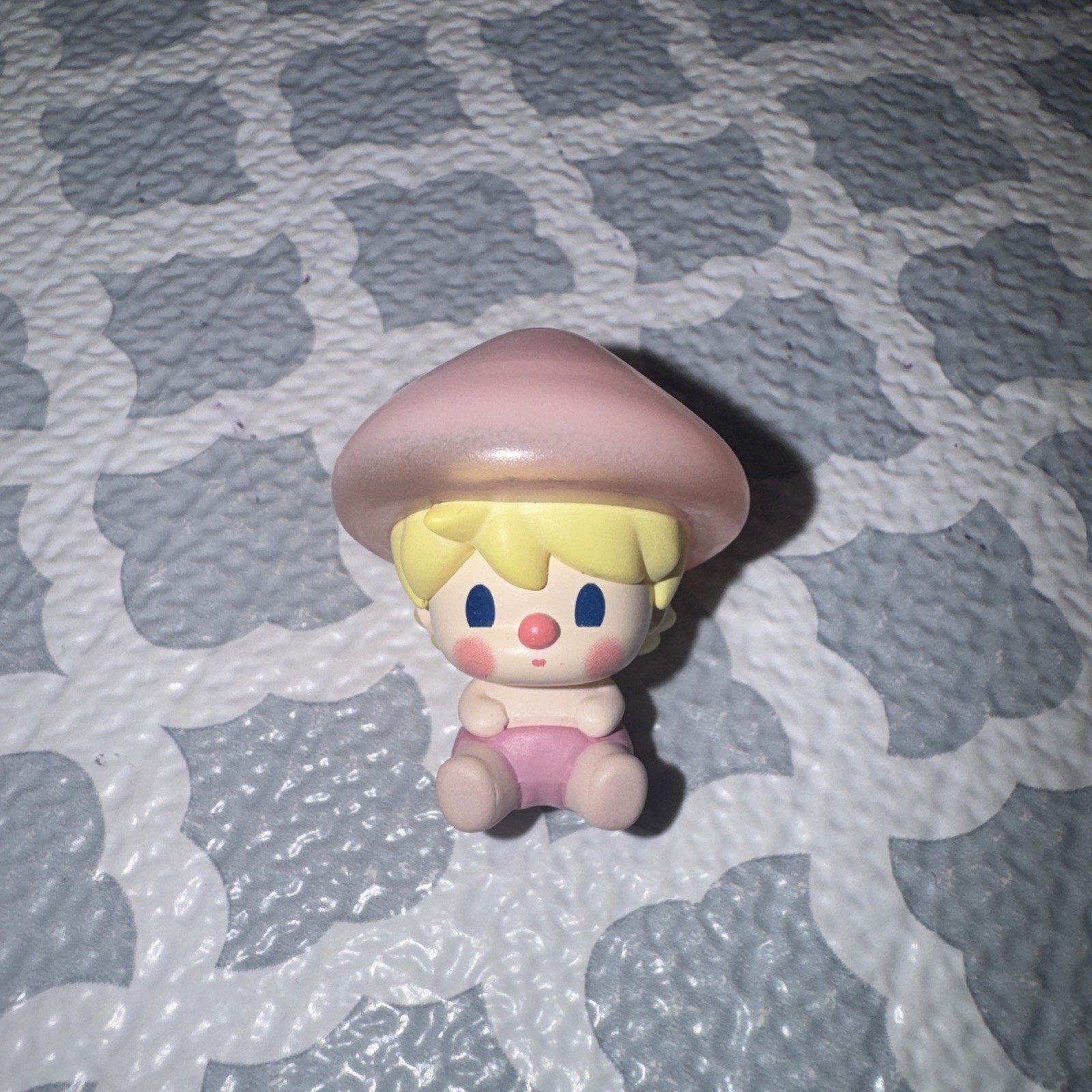 Pop Bean Mushroom Elf Series  Sweet Bean Pink Mushroom