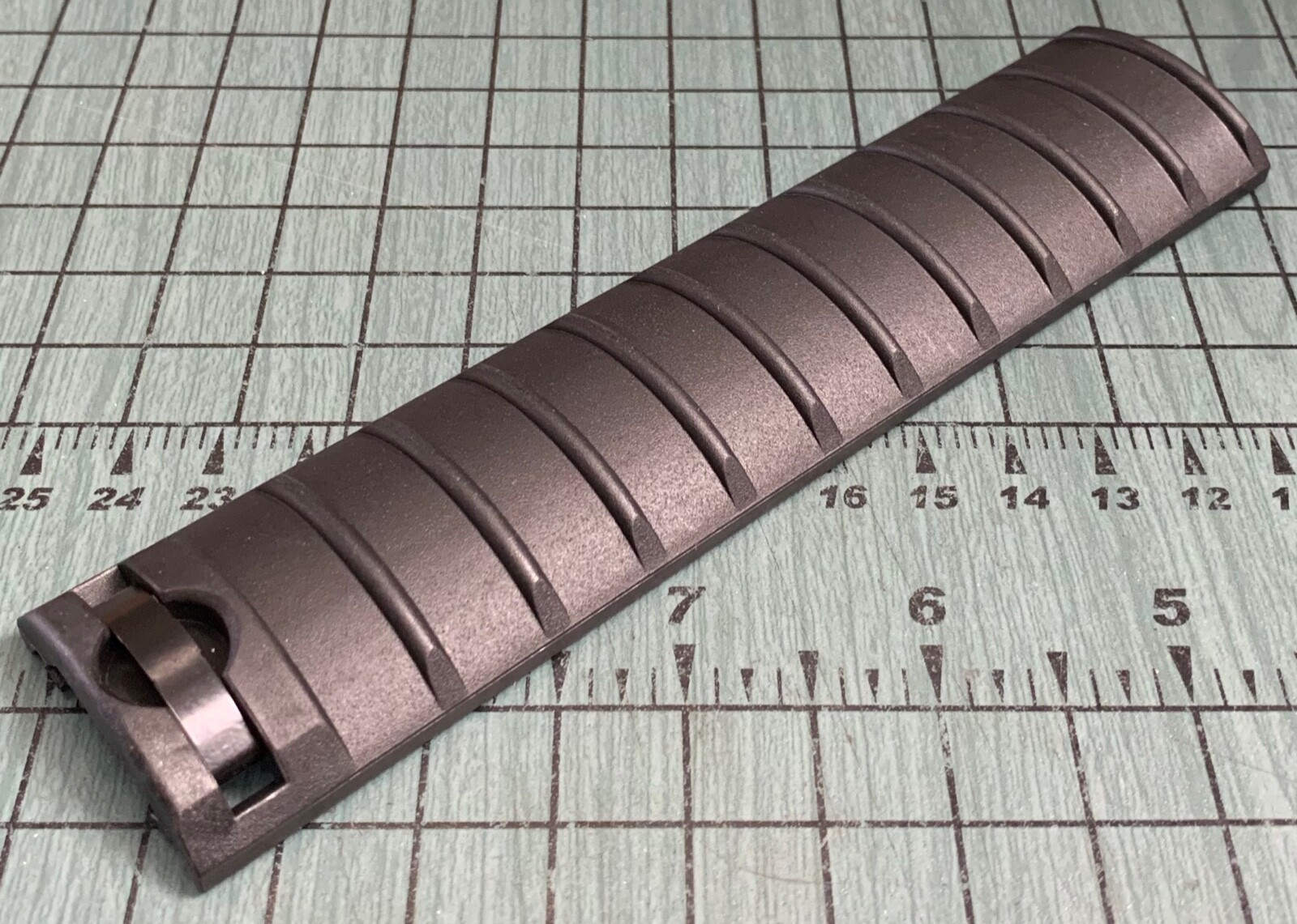 GT Surplus High Profile Rail Cover with lock tab BLACK  for 1913 Picatinny Rail