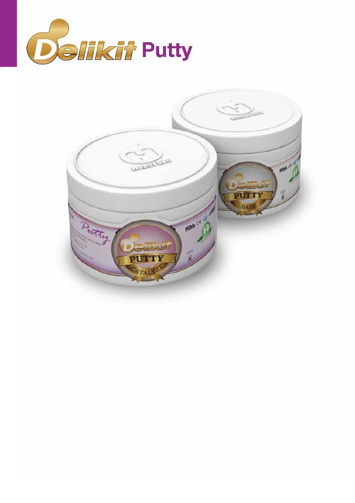 Delikit VPS Putty FAST Set (300ml Base + 300ml Catalyst) - IMPTF