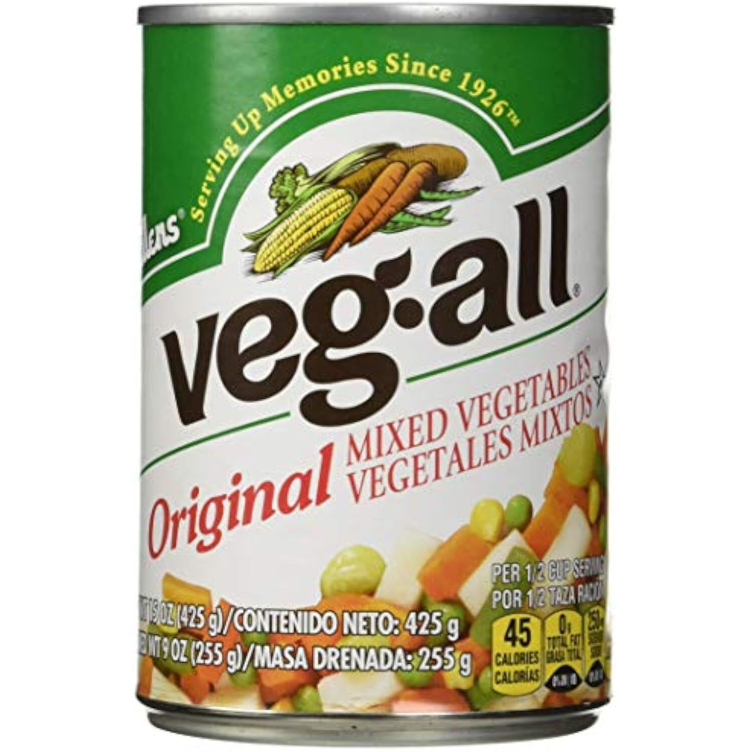 Veg-All Original 7-in-1 Mixed Vegetables, 15 Ounce (Pack of 12)