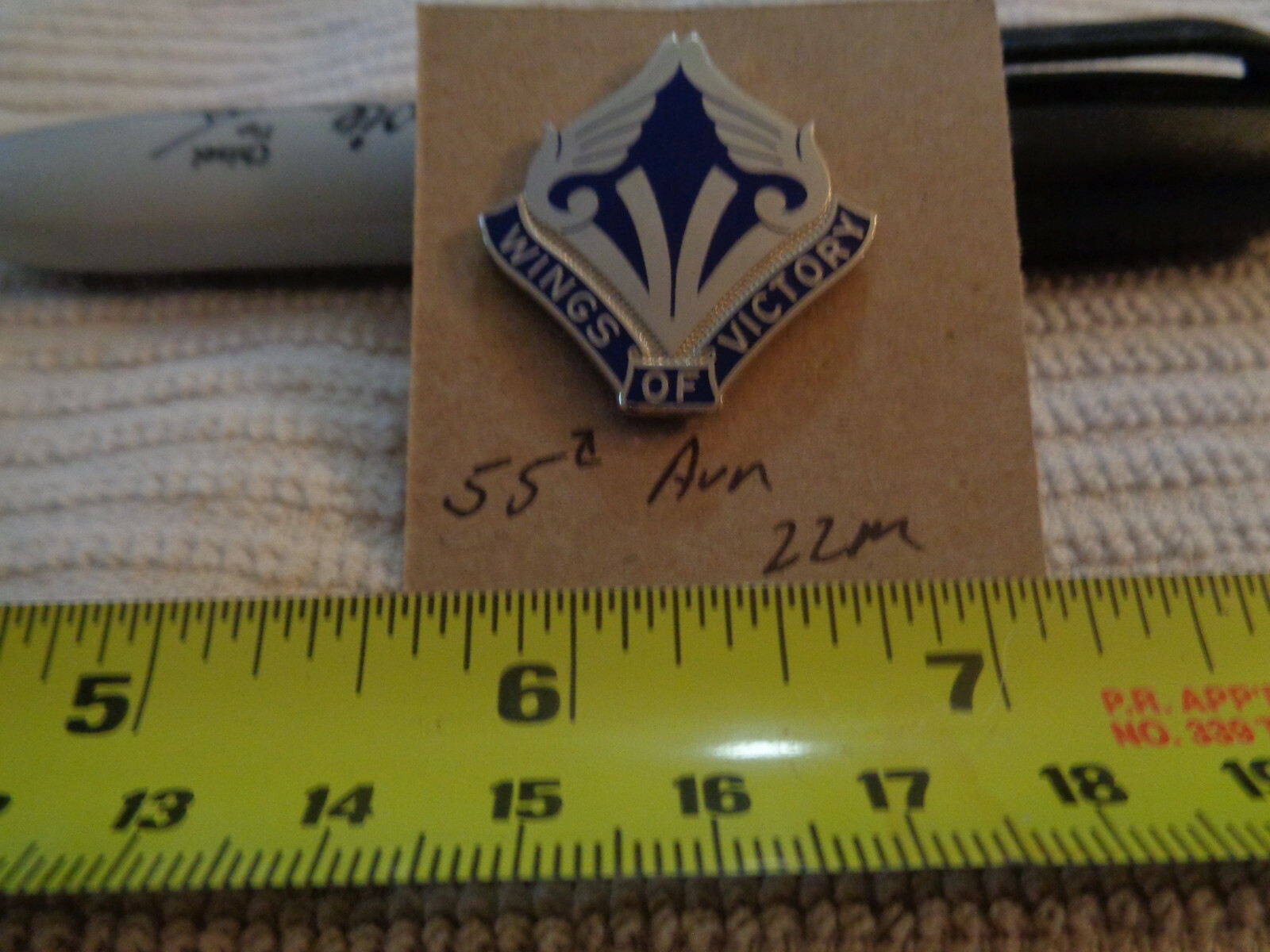 55th Aviation 22M Unit Crest, DI, DUI (DRAW#21)