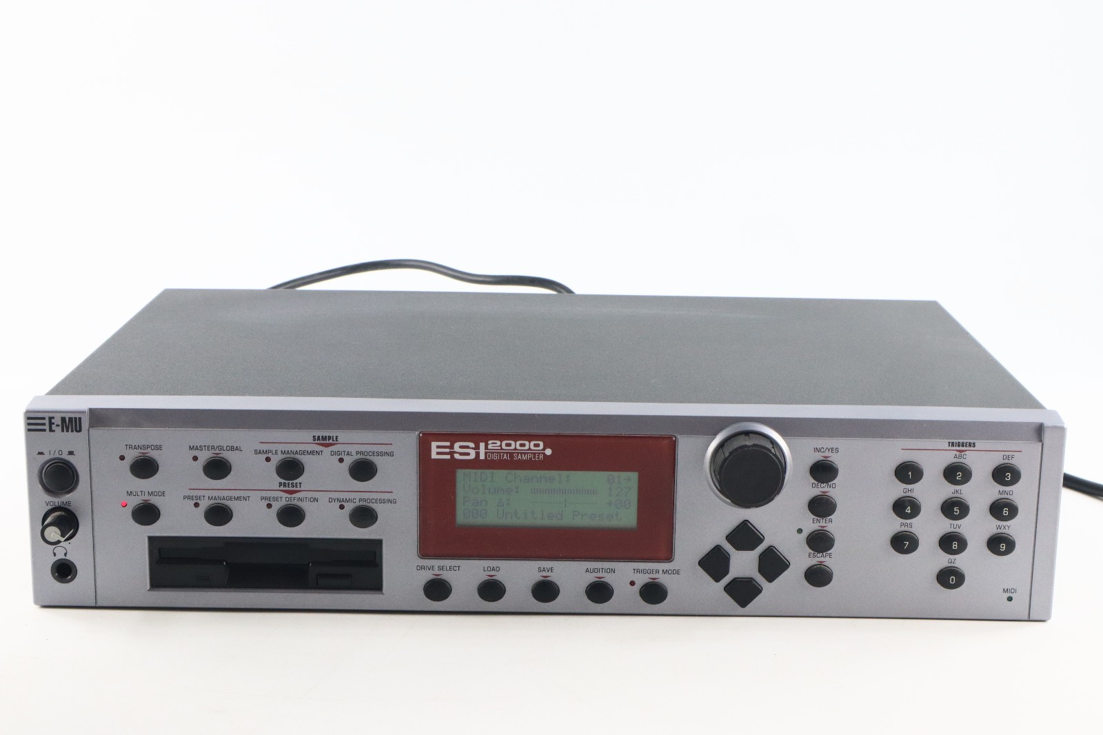 E-MU ESI-2000 Turbo Digital Sampler Working