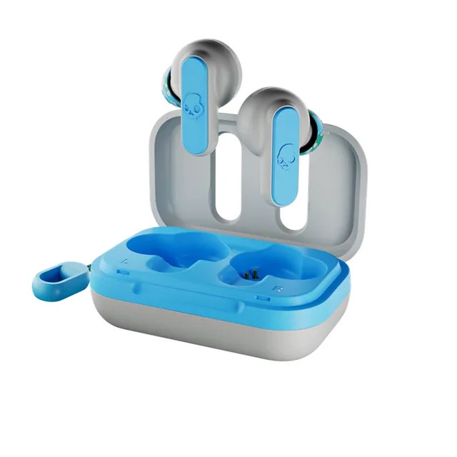 Skullcandy Dime XT 2 True Wireless Earbuds - Waterproof (Grey/Blue, open box)