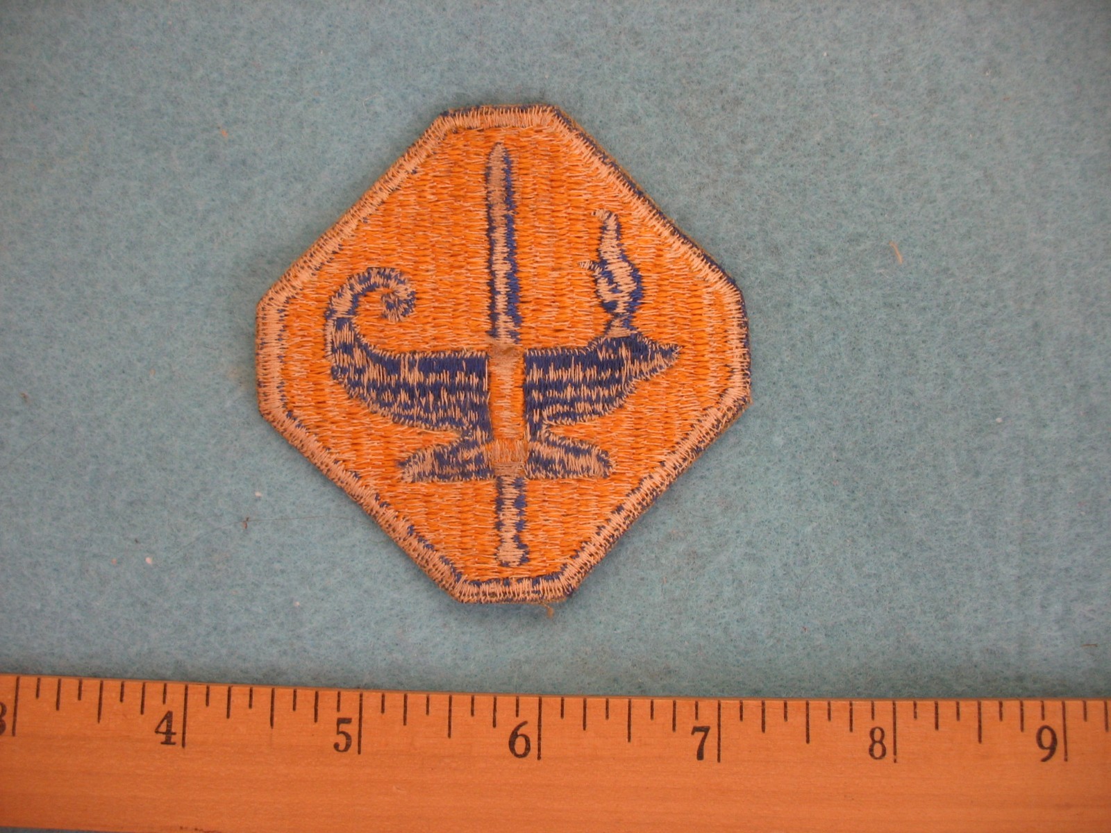 Original unused WWII US Army Specialized Training Program shoulder patch