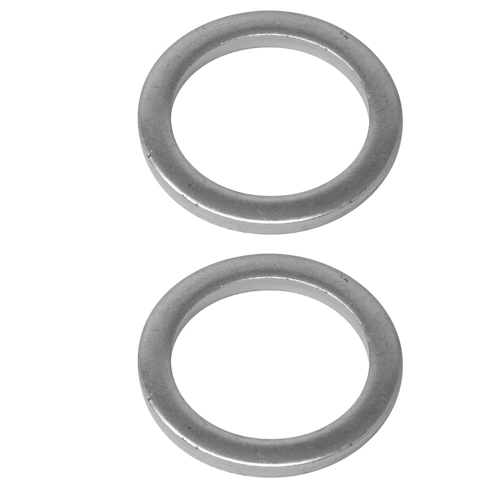 STEEL BICYCLE HEADSET WASHER 1-1/8 (SOLD BY PAIR) CHROME